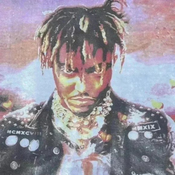 Juice WRLD 999 Hoodie Men's Large Sweatshirt Black Rap Legends Never Die Hip Hop - Picture 3 of 8